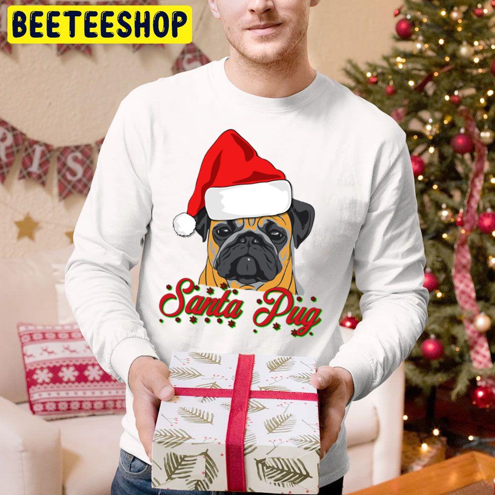 christmas pug sweatshirt