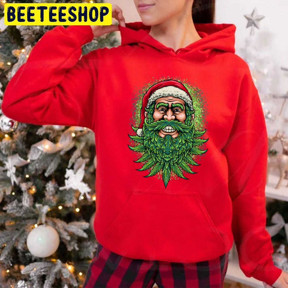 Santa Weeds Head Trending Unisex Hoodie