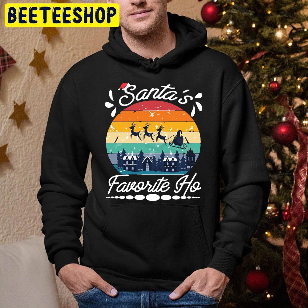 Santa’s Favorite Ho Christmas Essential Trending Unisex Hoodie