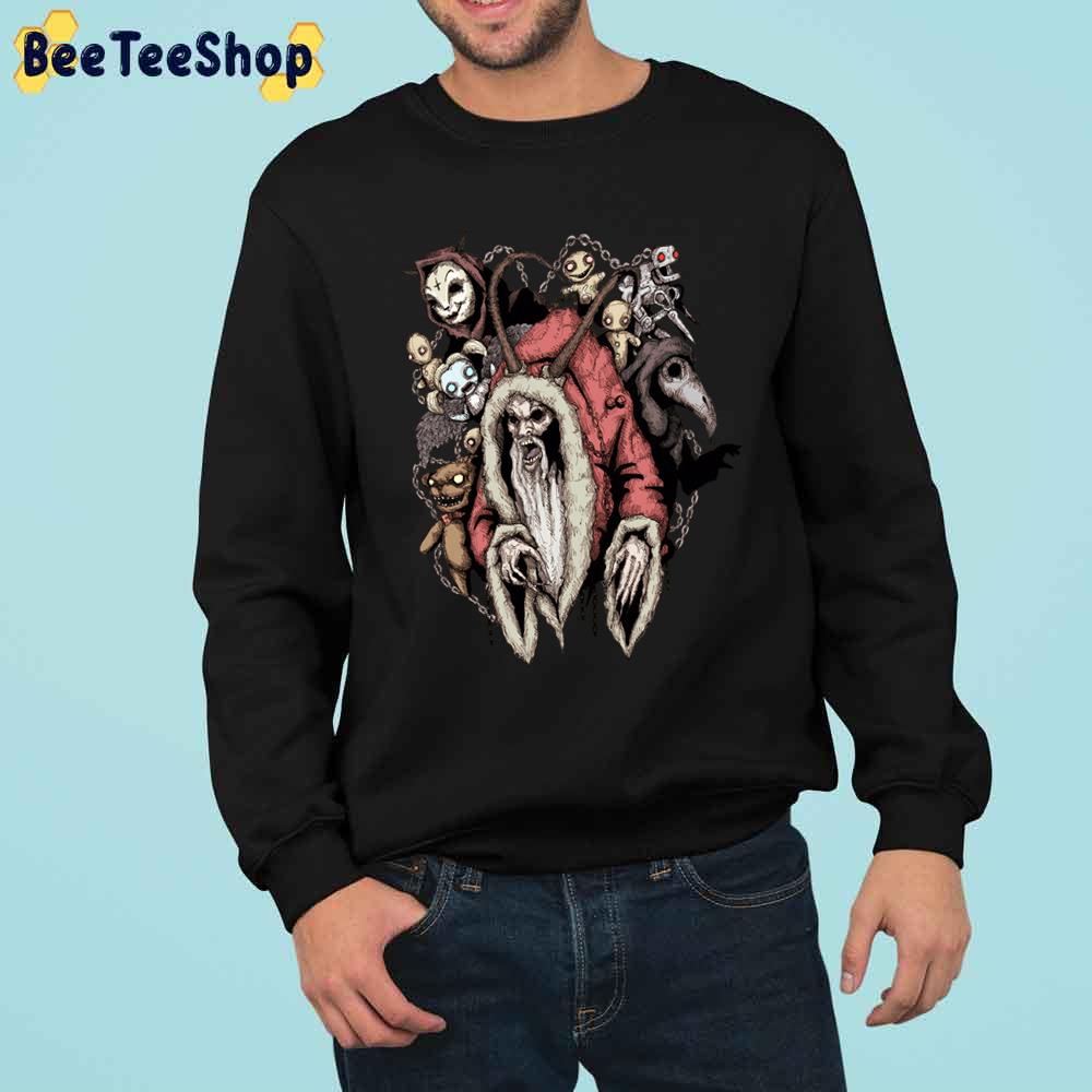 Scary Krampus Christmas Trending Unisex Sweatshirt