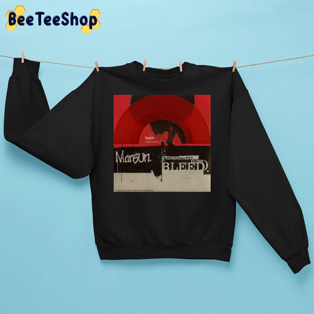 She Makes My Nose Bleed Mansun 1997 Trending Unisex Sweatshirt