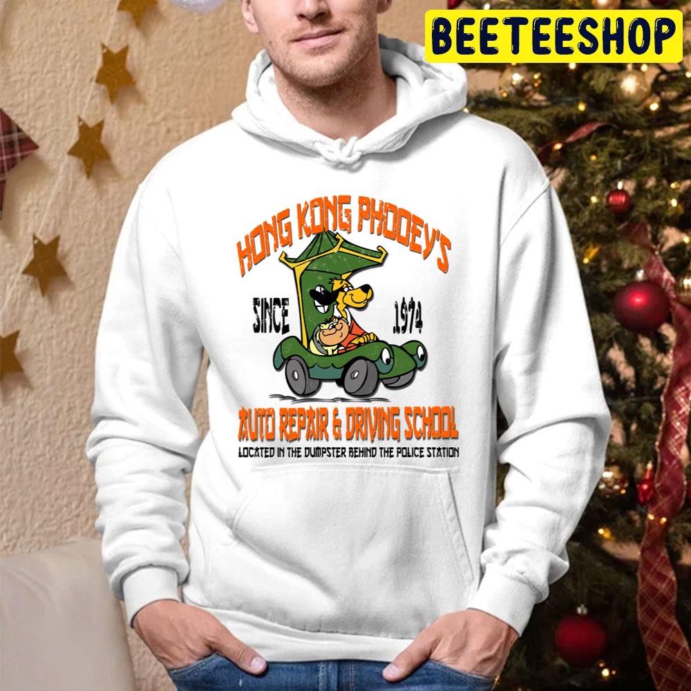 Since 1974 Hong Kong Phooey’s Auto Repair And Driving School Trending Unisex Hoodie