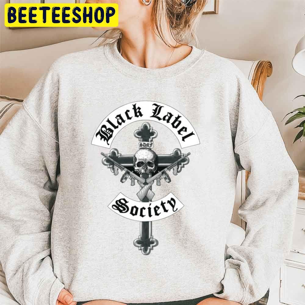 Skull And Gun Lack Label Society Band Trending Unisex Sweatshirt