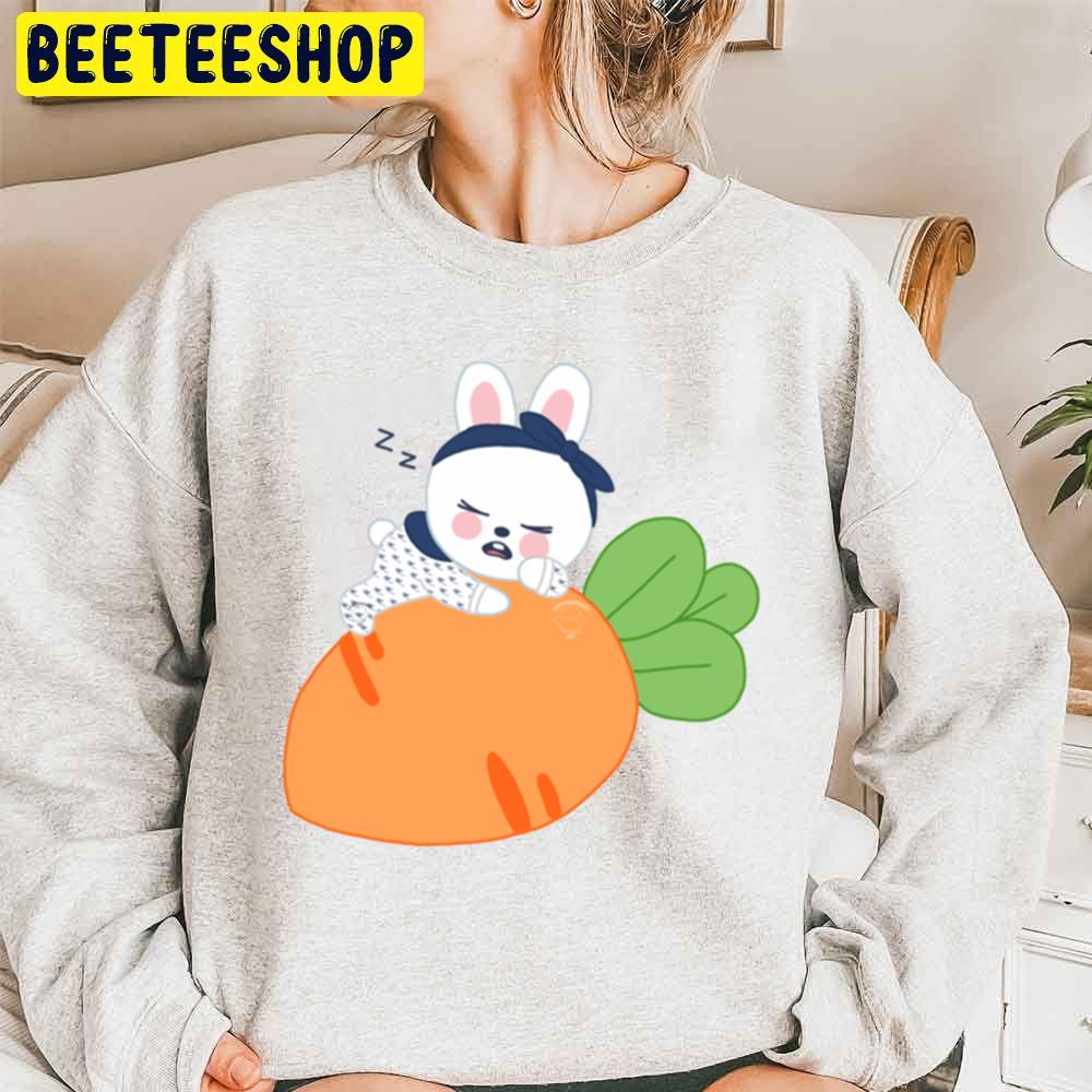 Sleeping Leebit Stray Kids Skzoo Trending Unisex Sweatshirt