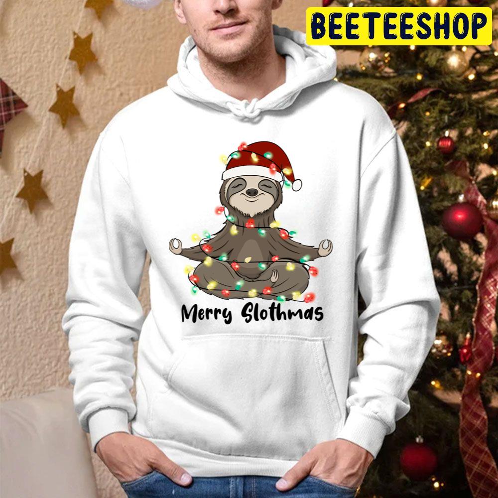 Sloth Sublimation Christmas Trending Unisex Hoodie