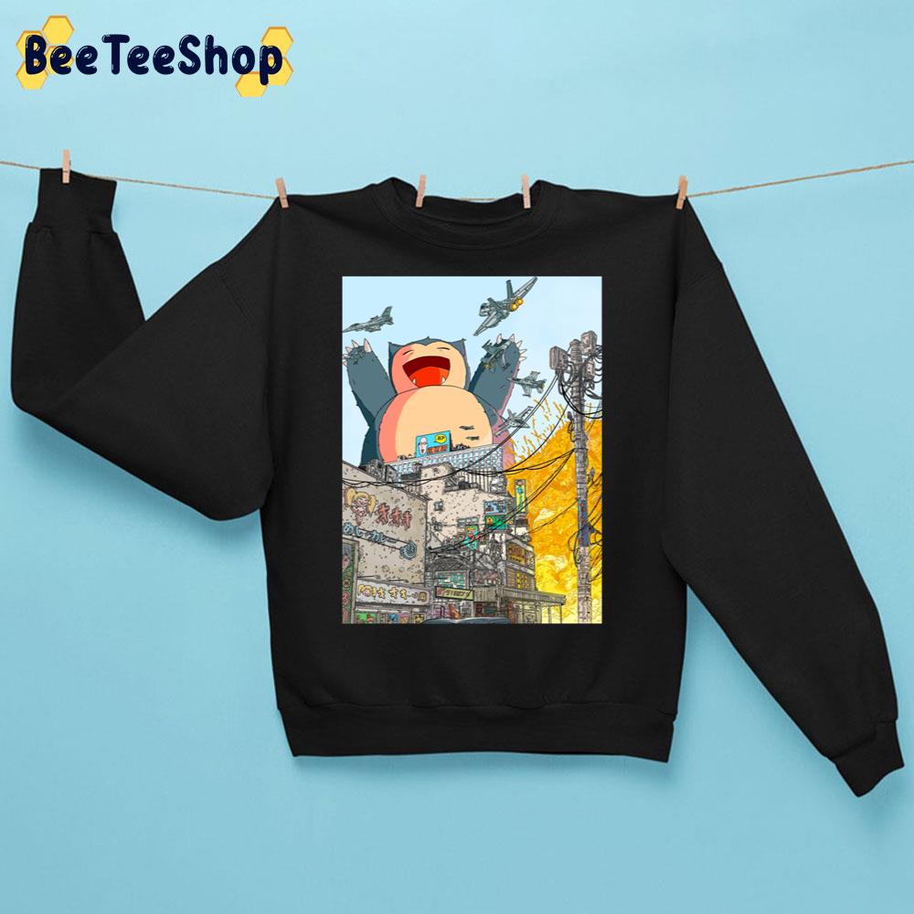 Snorlax Having Fun Trending Unisex Sweatshirt