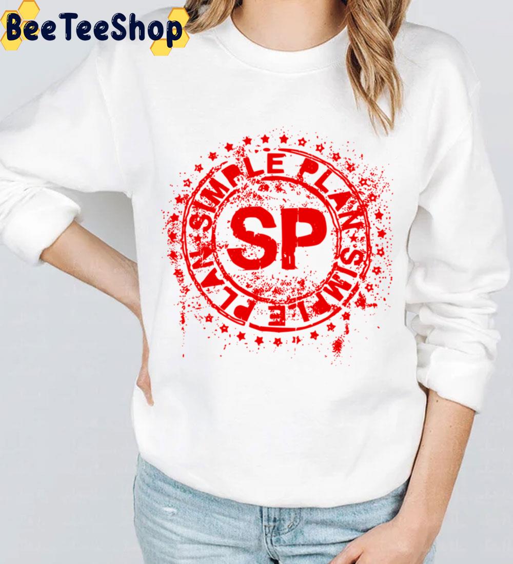 Sp For Simple Plan In Red Trending Unisex Sweatshirt