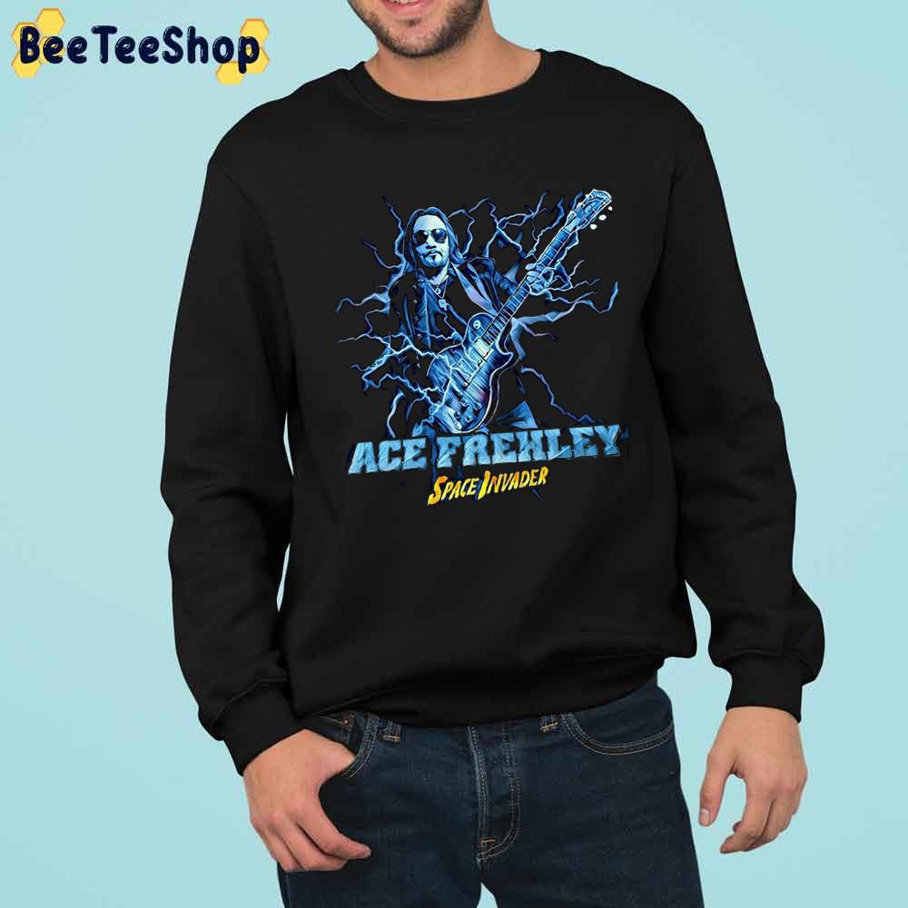 Space Invader Ace Frehley Graphic Trending Unisex Sweatshirt