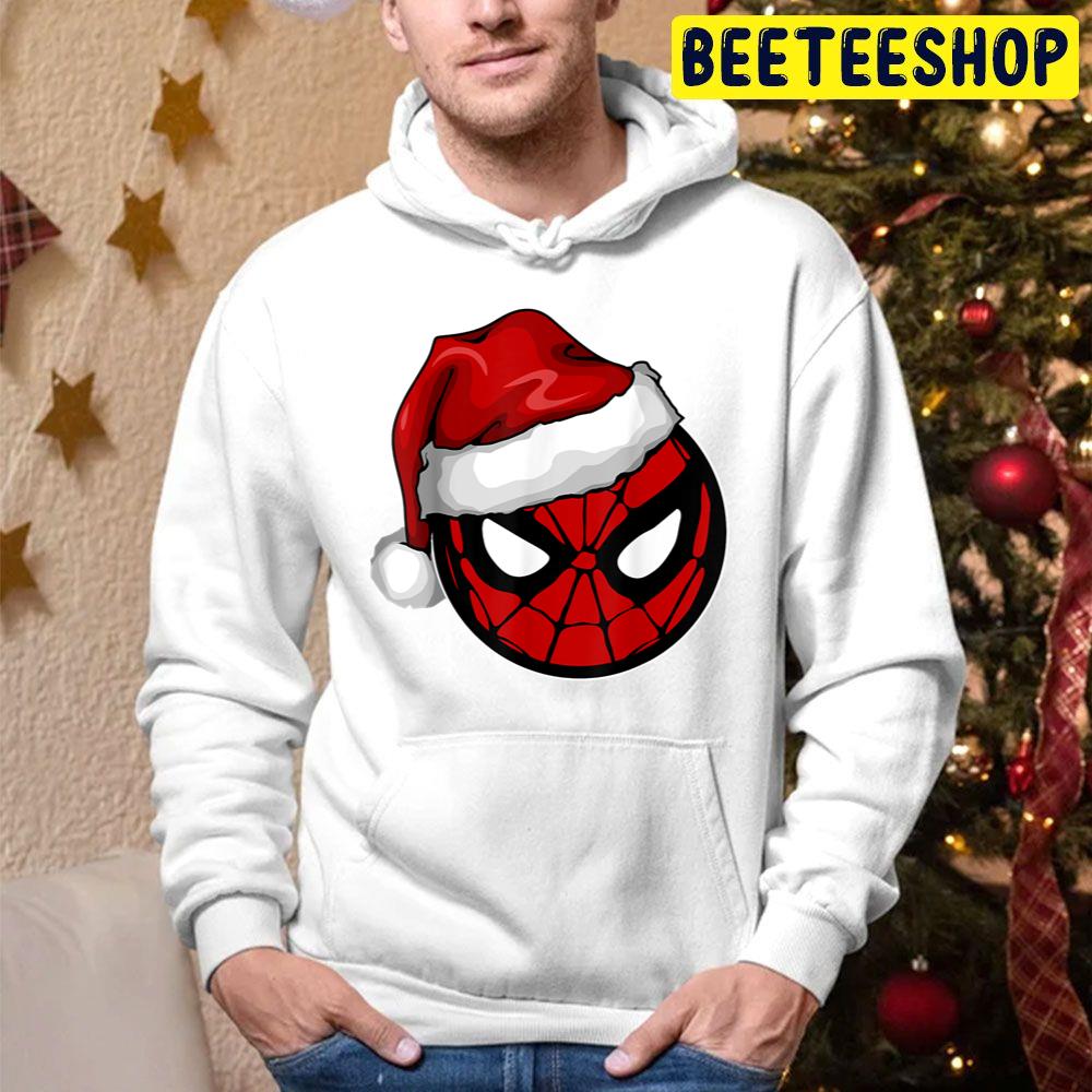 Spider Santa Hat Christmas Trending Unisex Hoodie