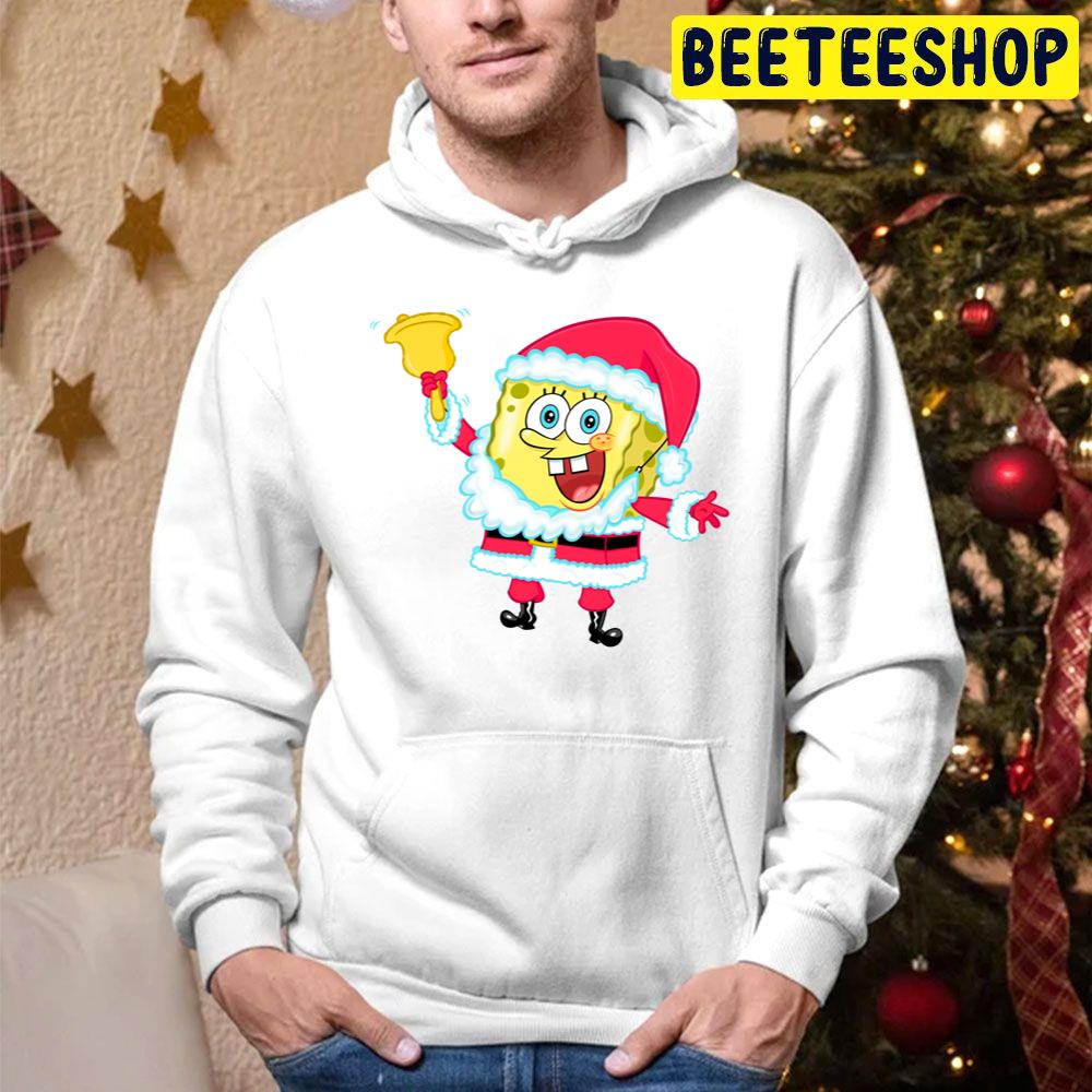 Spongebob Ringer Bell Christmas Trending Unisex Hoodie