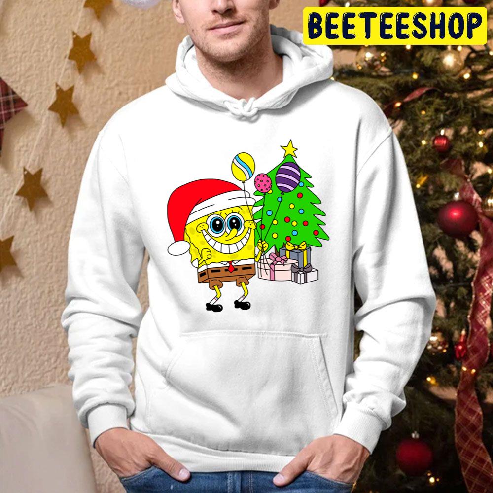 Spongebob Squarepants Christmas Holiday Trending Unisex Hoodie