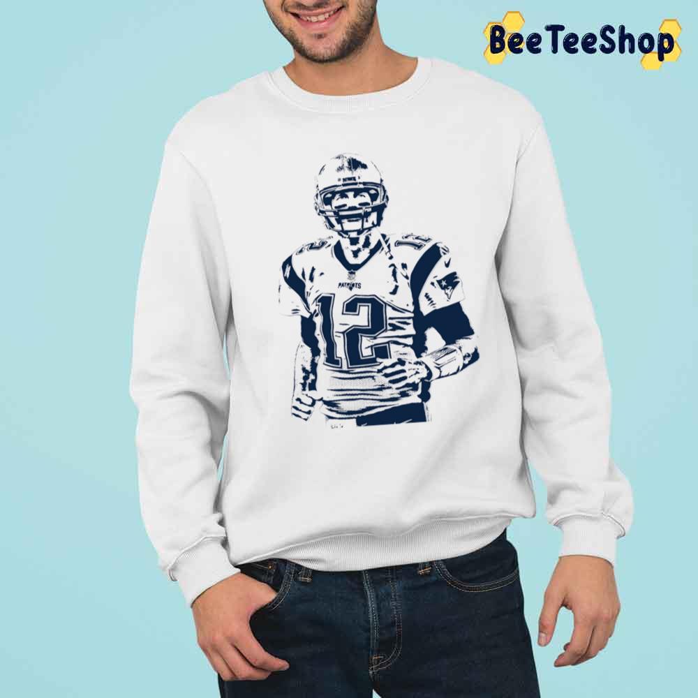 Sport Art Tom Brady Football Player Trending Unisex Sweatshirt