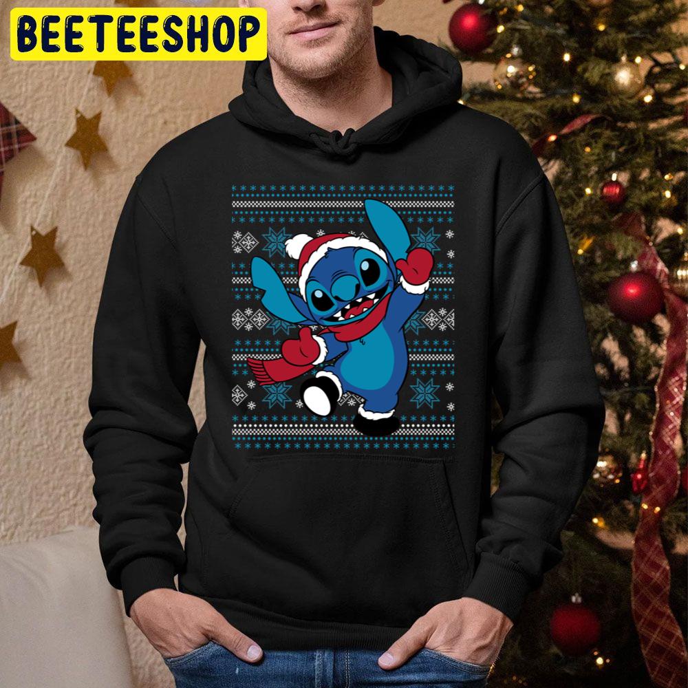 Stitch Happy Christmas Holiday Trending Unisex Hoodie