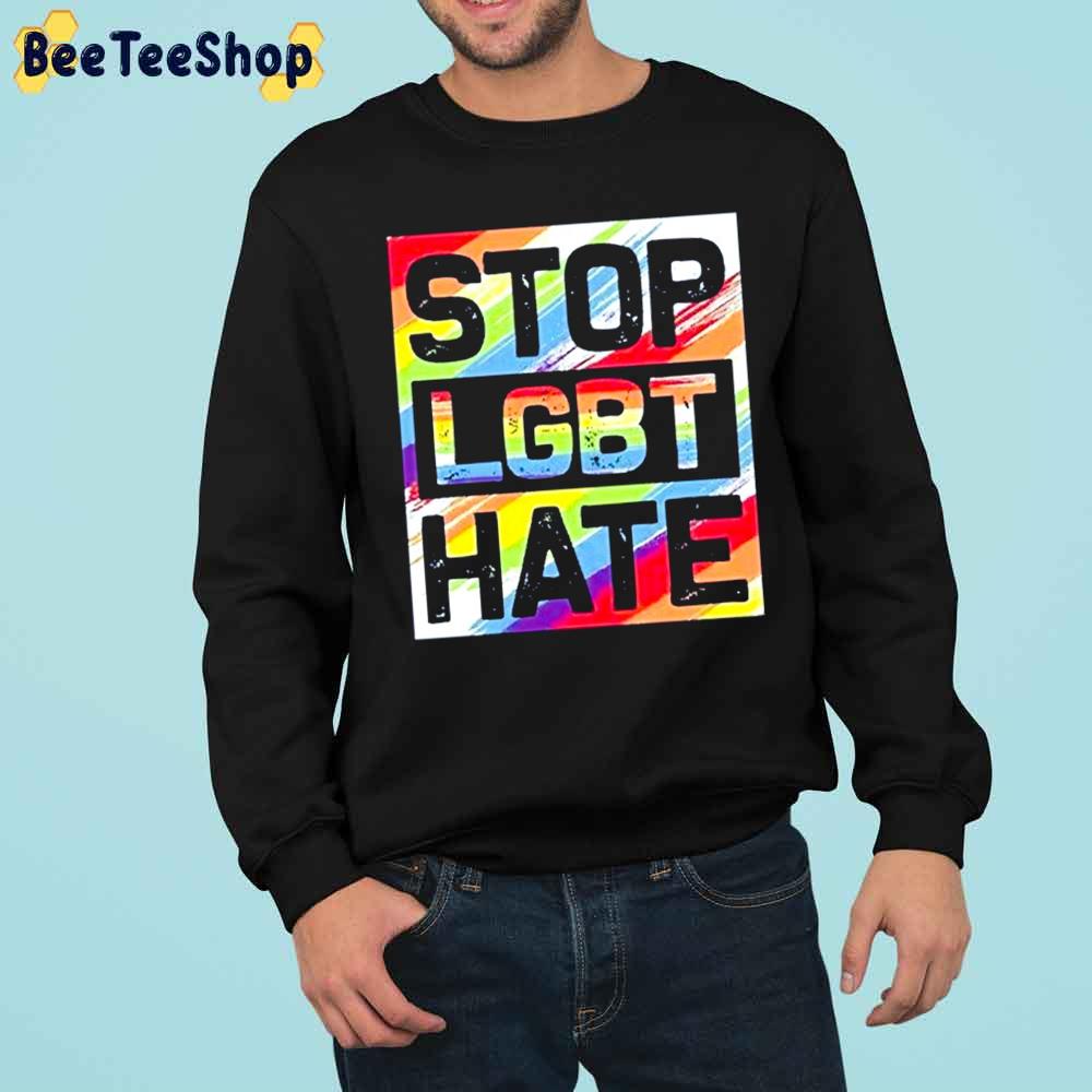 Stop Hate Lgbt Trending Unisex Sweatshirt