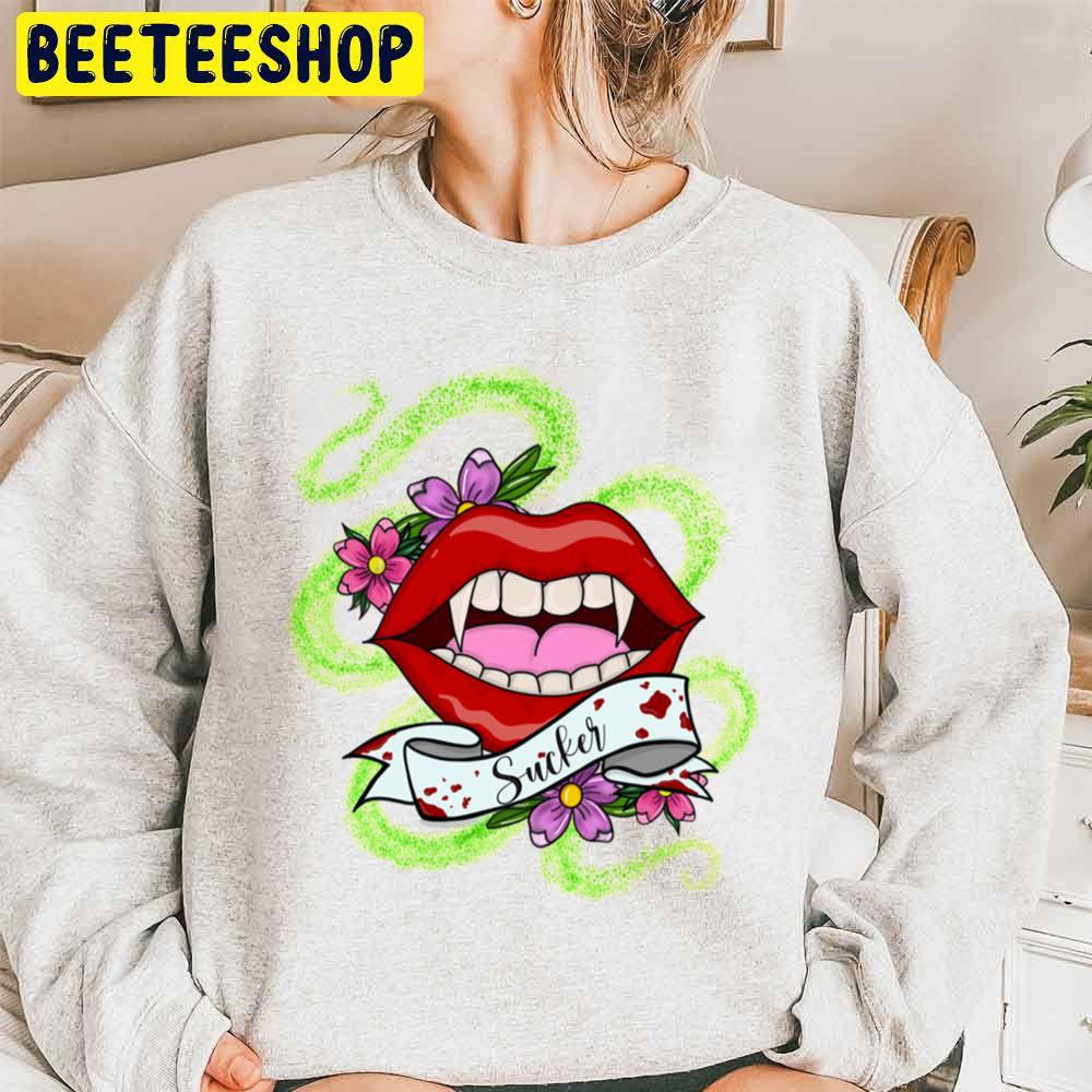 Sucker Vampier Lip Trending Unisex Sweatshirt