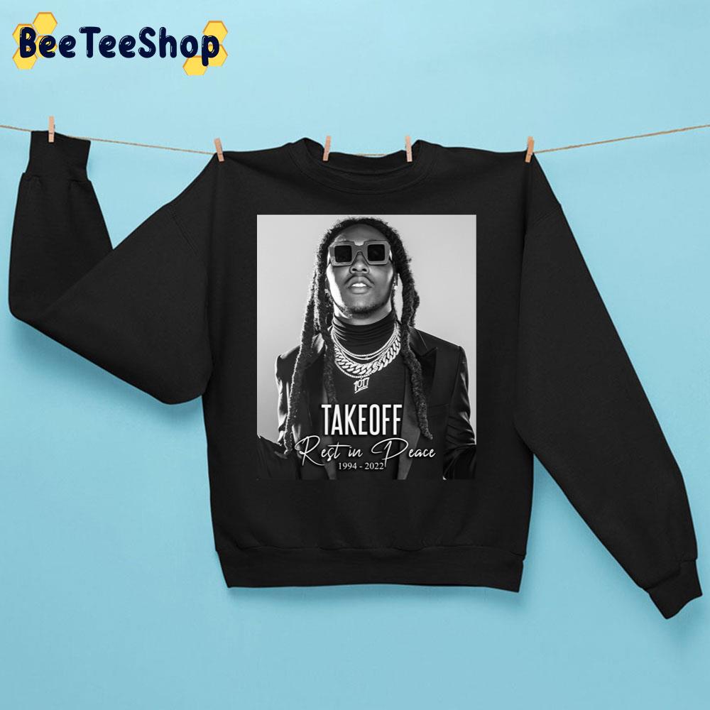 Takeoff Rip 1994- 2022 Black White Art Trending Unisex Sweatshirt