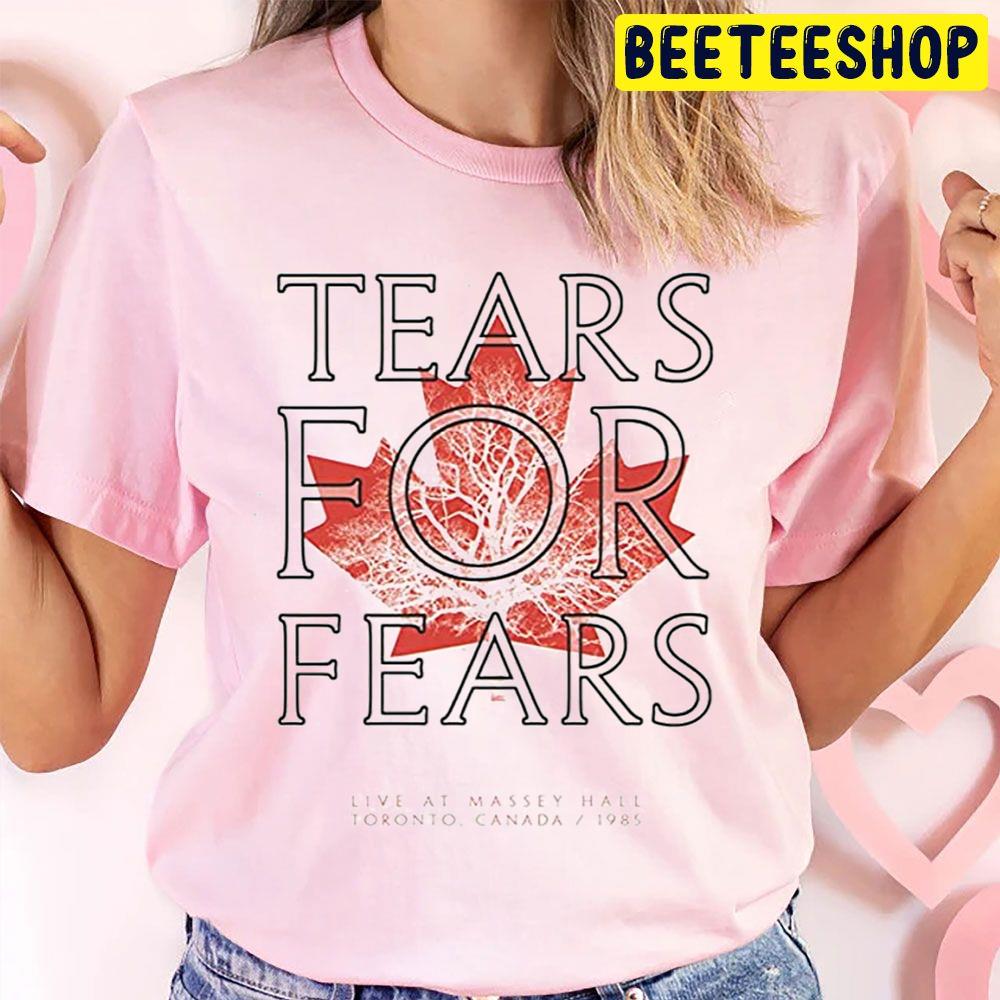 Tears For Fears Pop Rock Band Live At Massey Hall Toronto, Canada 1985 Trending Unisex T-Shirt