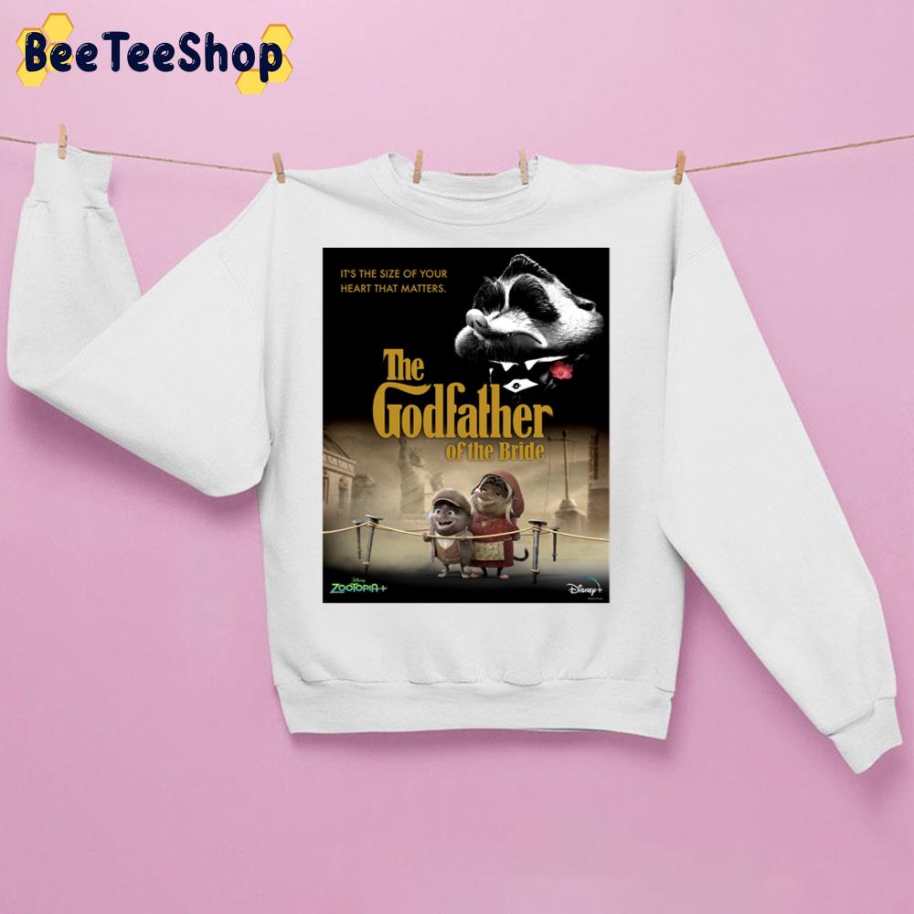 The Godfather Of The Bride It’s The Size Of Your Heart That Matters Disney Movie 2022 Trending Unisex Sweatshirt