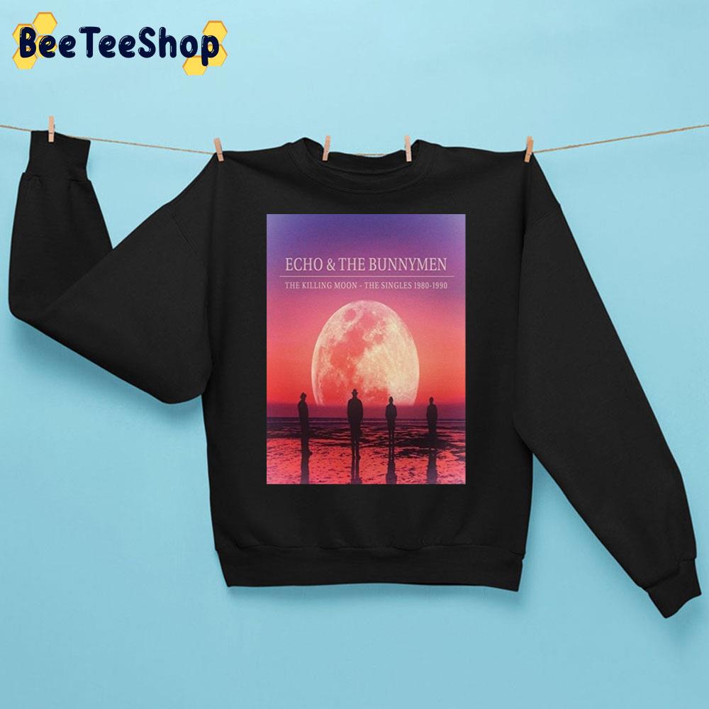 The Killing Moon The Singles 1980 1990 Echo And The Bunnymen Trending Unisex Sweatshirt