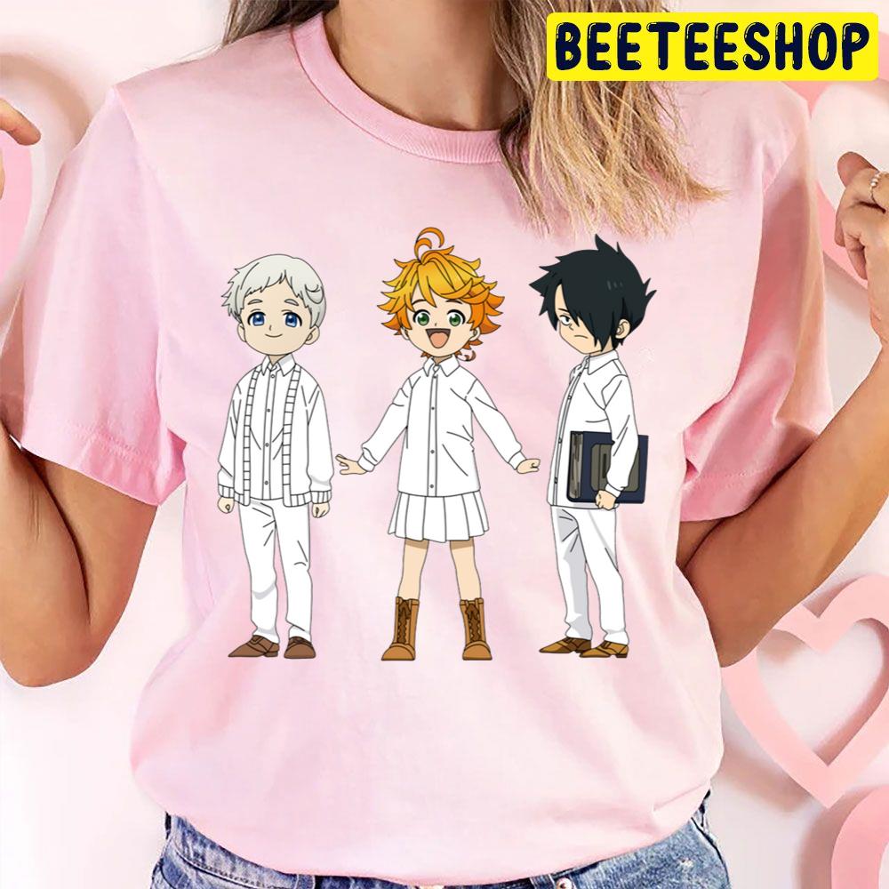 The Promised Neverland Norman X Ray X Emma Anime Trending Unisex T-Shirt –  Teepital – Everyday New Aesthetic Designs