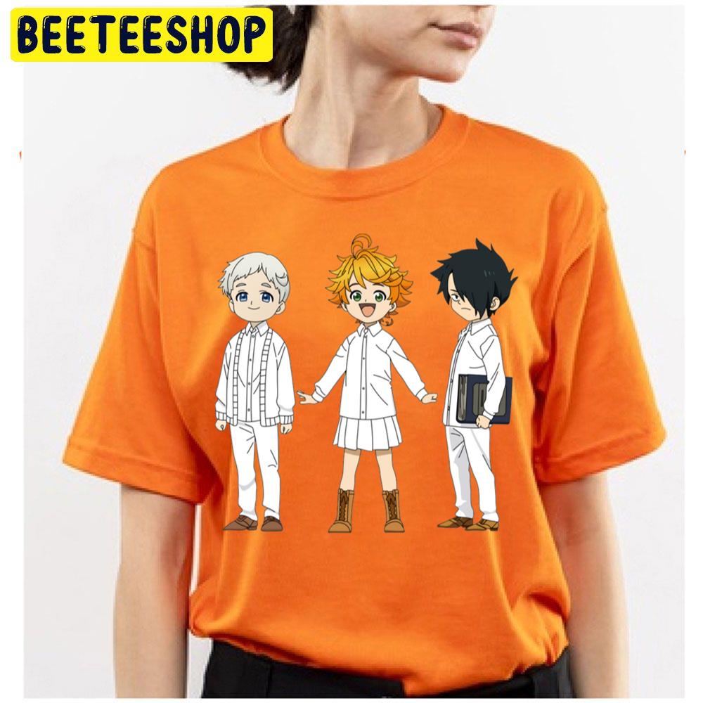 The Promised Neverland Norman X Ray X Emma Anime Trending Unisex T-Shirt –  Teepital – Everyday New Aesthetic Designs