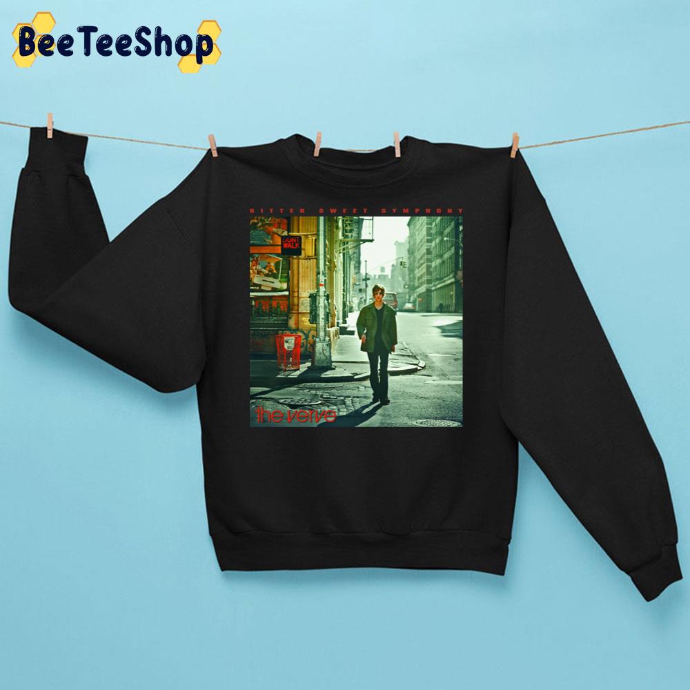 The Verve Bitter Sweet Symphony Iconic Scene Retro Design Trending Unisex Sweatshirt