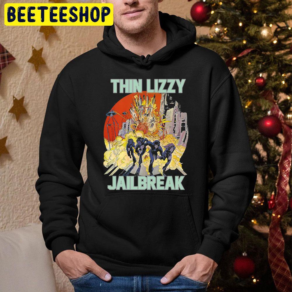 Thin Lizzy Rock Band Jailbreak Trending Unisex Hoodie