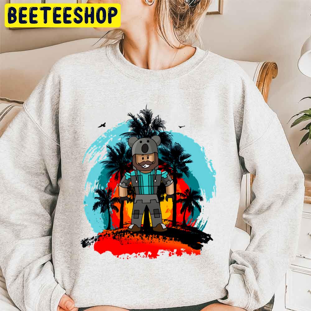 Thinknoodles Tropical Sun Trending Unisex Sweatshirt