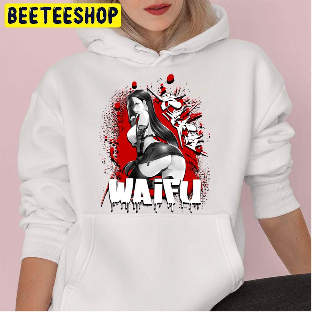 Tifa Lockhart Graffiti Ff7 Remake Trending Unisex Hoodie