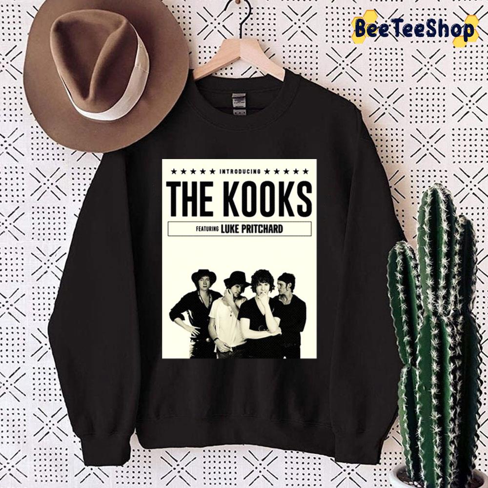 Tour The Kooks Pop Rock Band Luke Pritchard Vintage Art Trending Unisex Sweatshirt