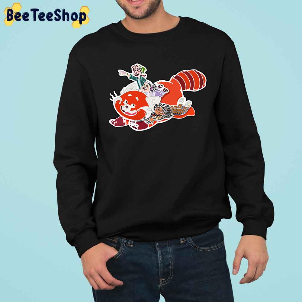 Turning Red Panda Meilin And Friends Trending Unisex Sweatshirt