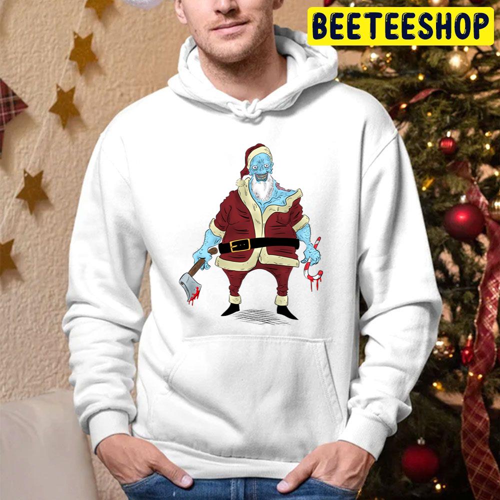 Undead Santa Christmas Trending Unisex Hoodie