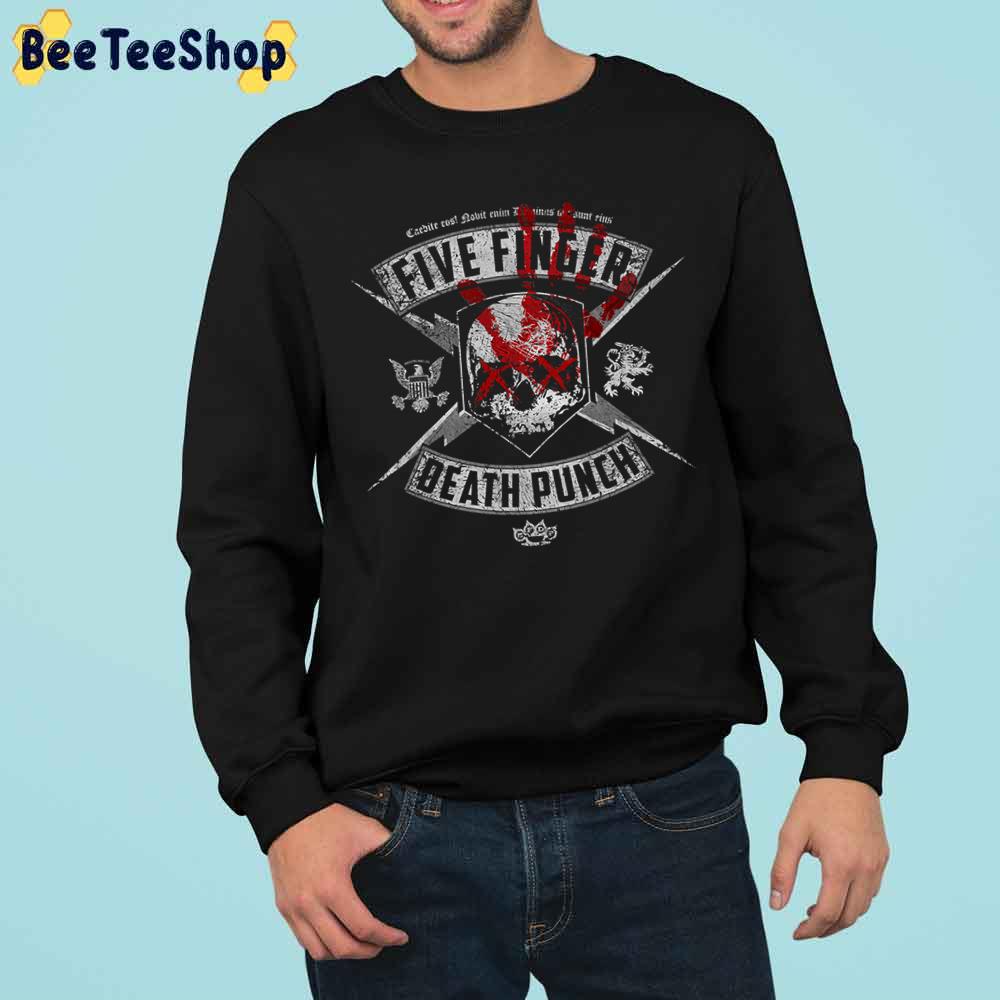 Vintage 5fdp Five Finger Death Punch Band Trending Unisex Sweatshirt