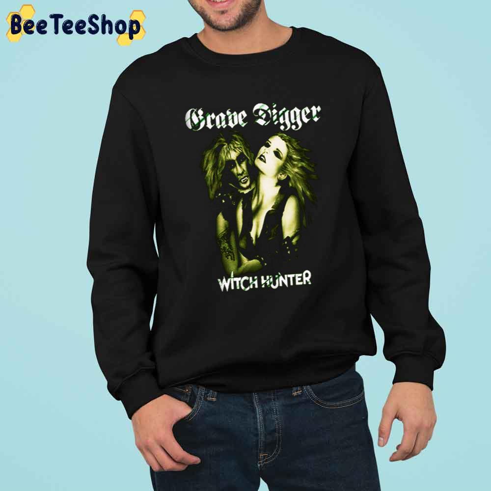 Vintage Grave Digger Band Witch Hunter Trending Unisex Sweatshirt