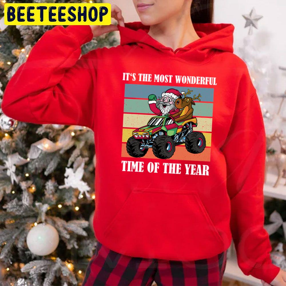 Vintage It’s The Most Wonderful Time Of The Year Christmas Trending Unisex Hoodie