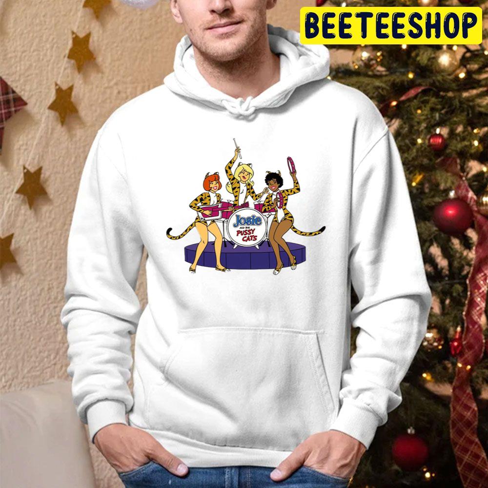 Vintage Josie And The Pussy Cats Trending Unisex Hoodie