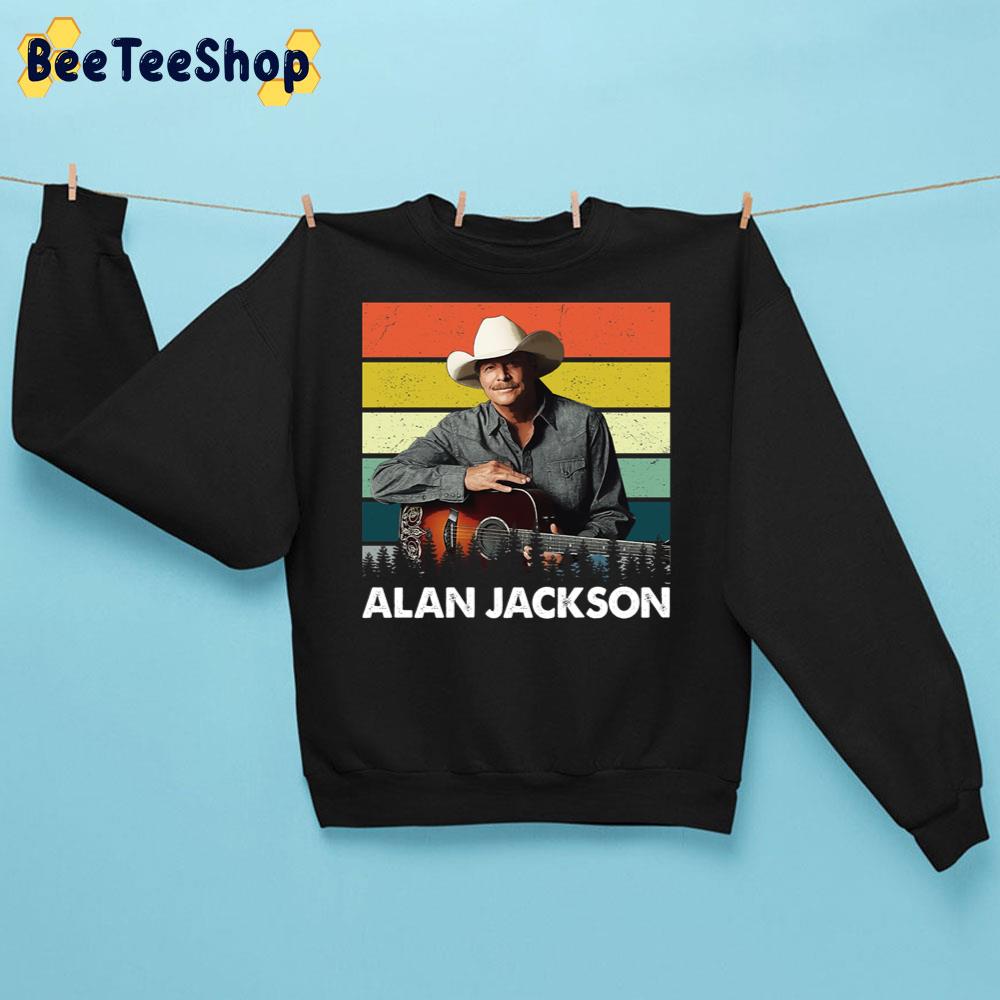 Vintage Retro Country Music Legend Alan Jackson Trending Unisex Sweatshirt