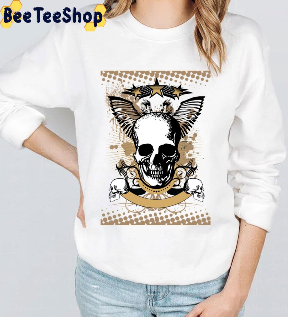 Vintage Skull Art Trending Unisex Sweatshirt