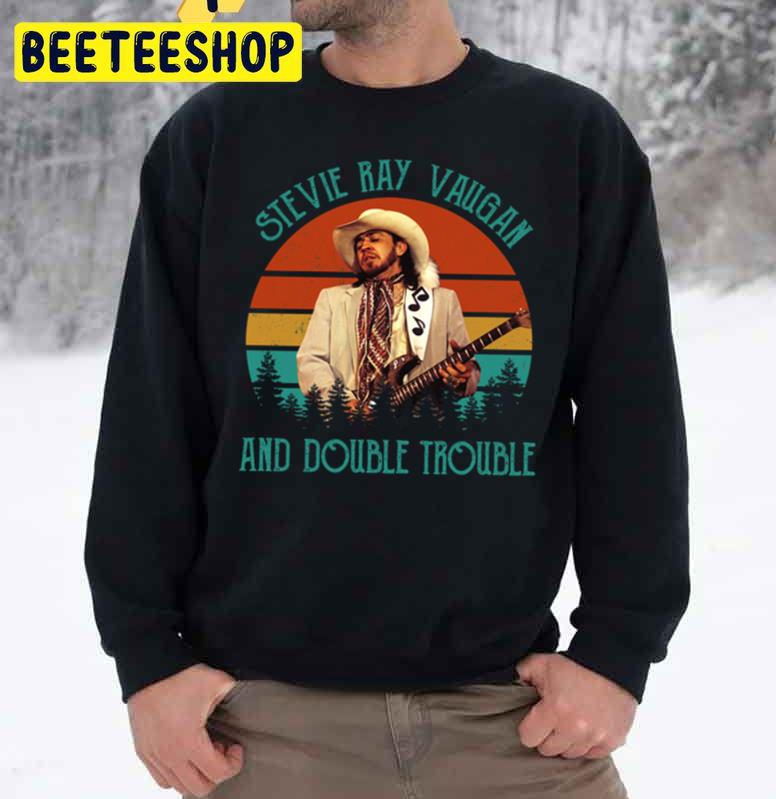 Vintage Stevie Ray Vaughan And Double Trouble Trending Unisex Sweatshirt