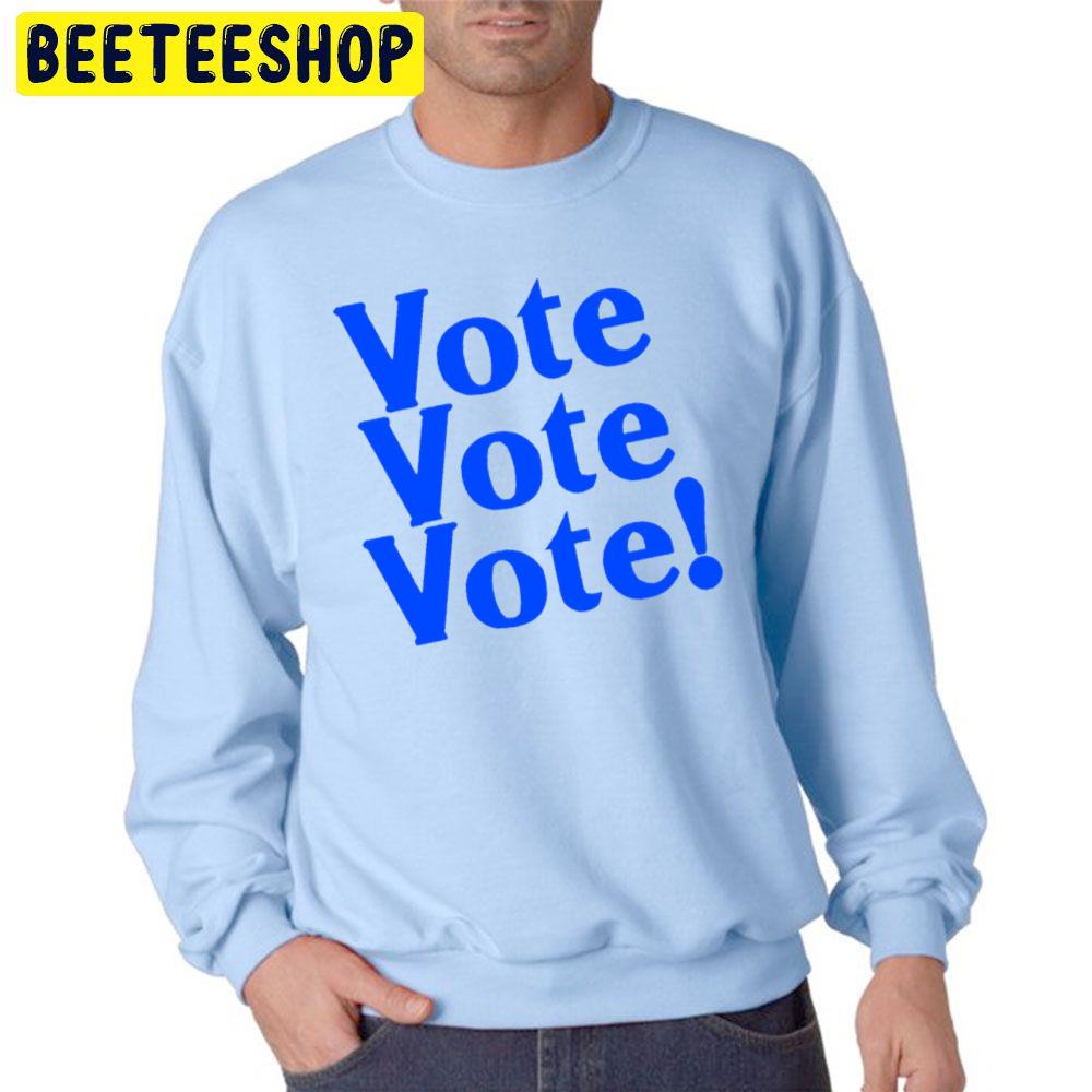 Voe Vote Vote Blue Trending Unisex Sweatshirt