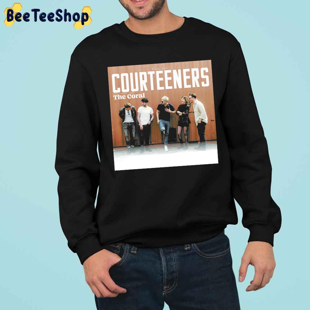 Welcoming In 2021 Courteeners With Support From The Coral Trending Unisex Sweatshirt