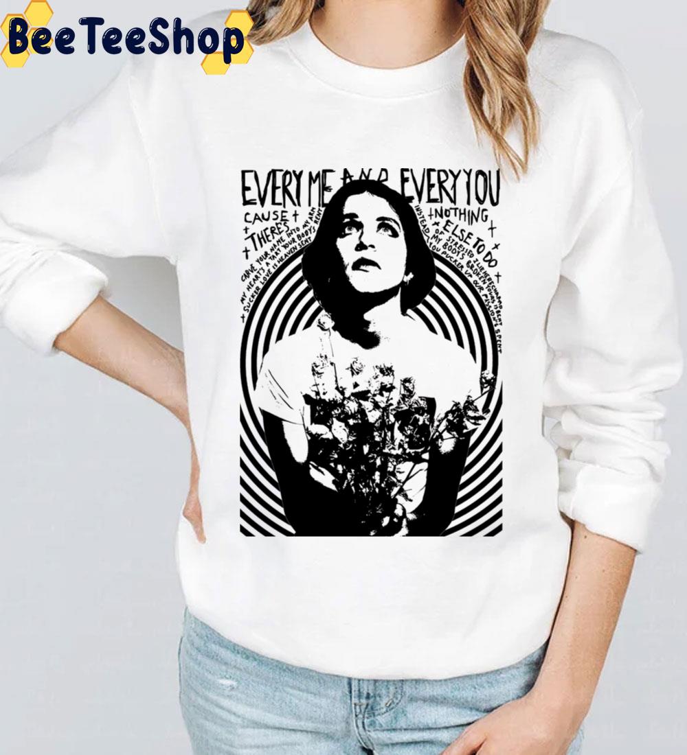 White And Black Art Placebo Rock Band Every You Every Me Trending Unisex Sweatshirt