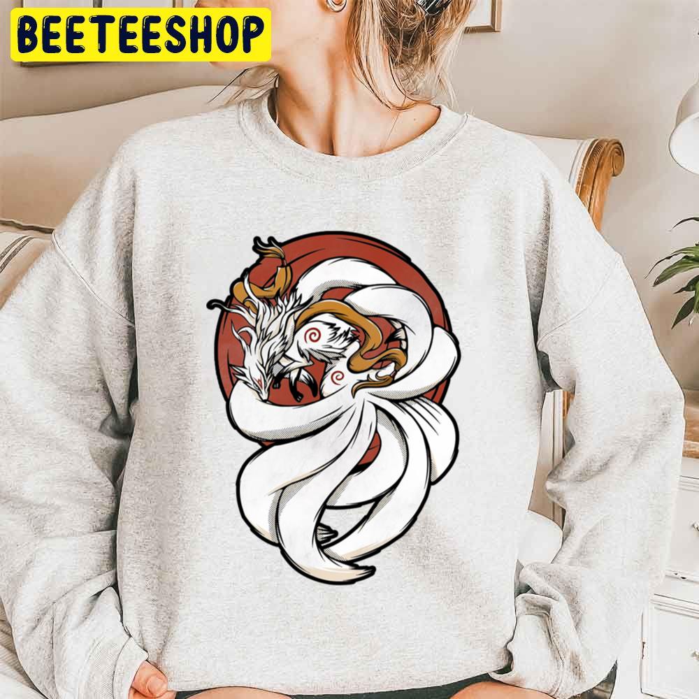 White Kyubi Trending Unisex Sweatshirt