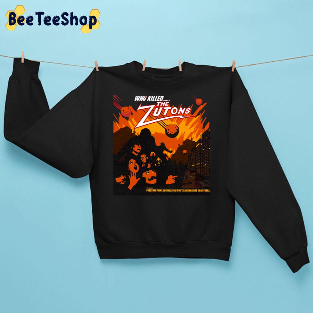 Who Killed The Zutons Pressure Point Vintage Art Trending Unisex Sweatshirt