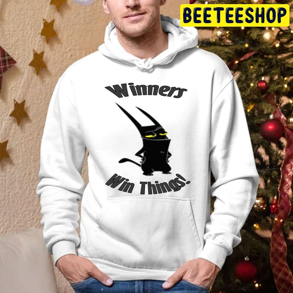 Winners Win Things Catscratch Mr. Blik Trending Unisex Hoodie