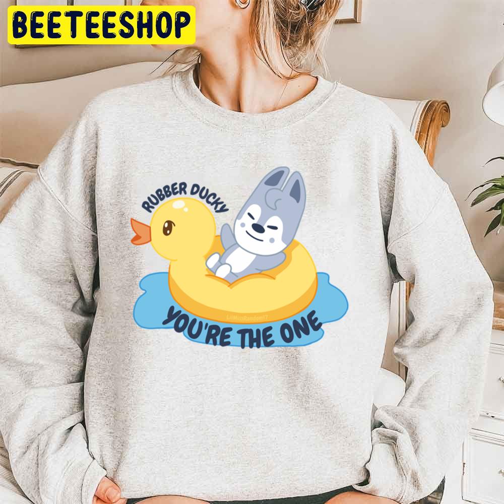 Wolf Chan Rubber Ducky You Are The One Stray Kids Skzoo Trending Unisex Sweatshirt