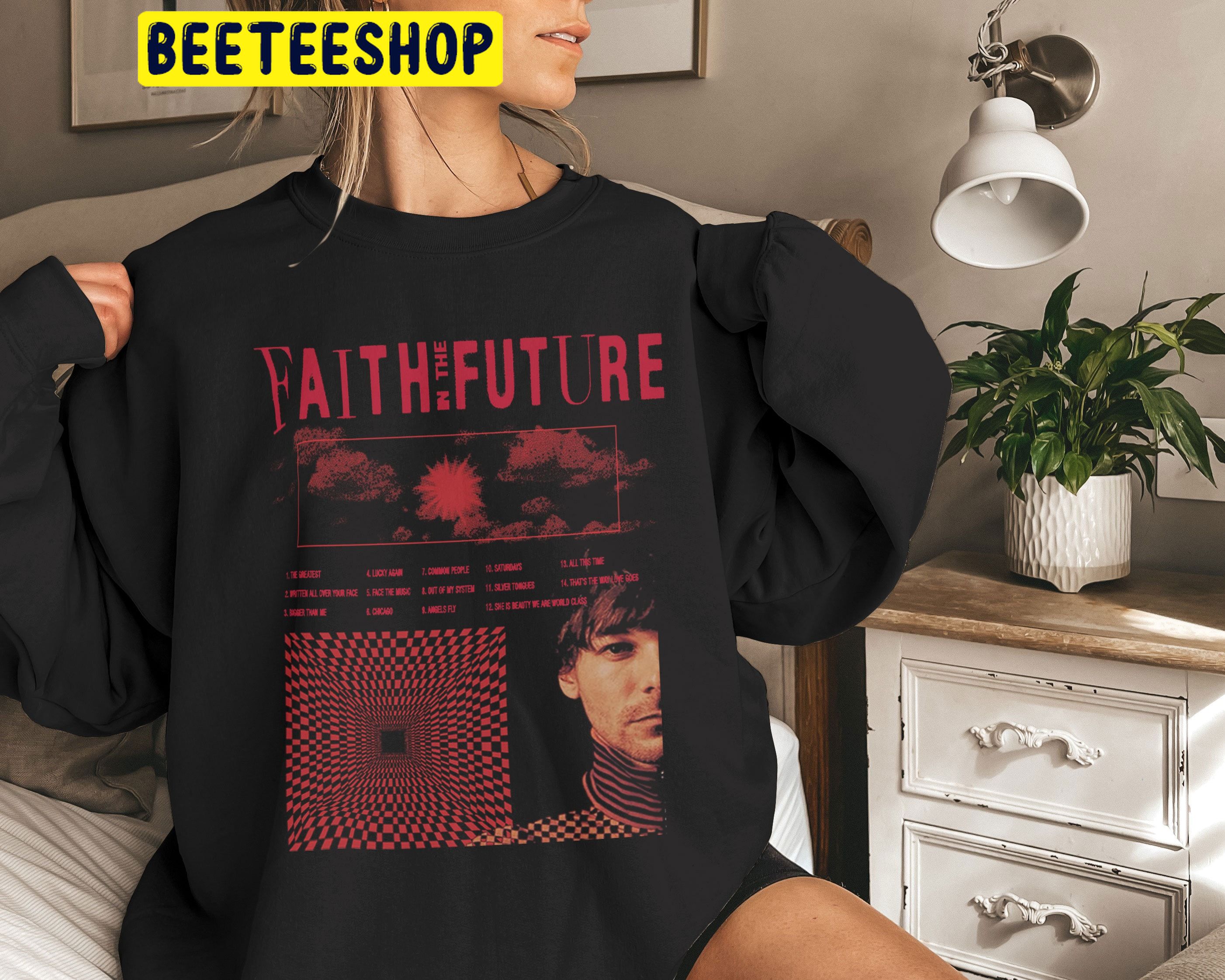 2022 Faith In The Future Double Side Trending Unisex Shirt