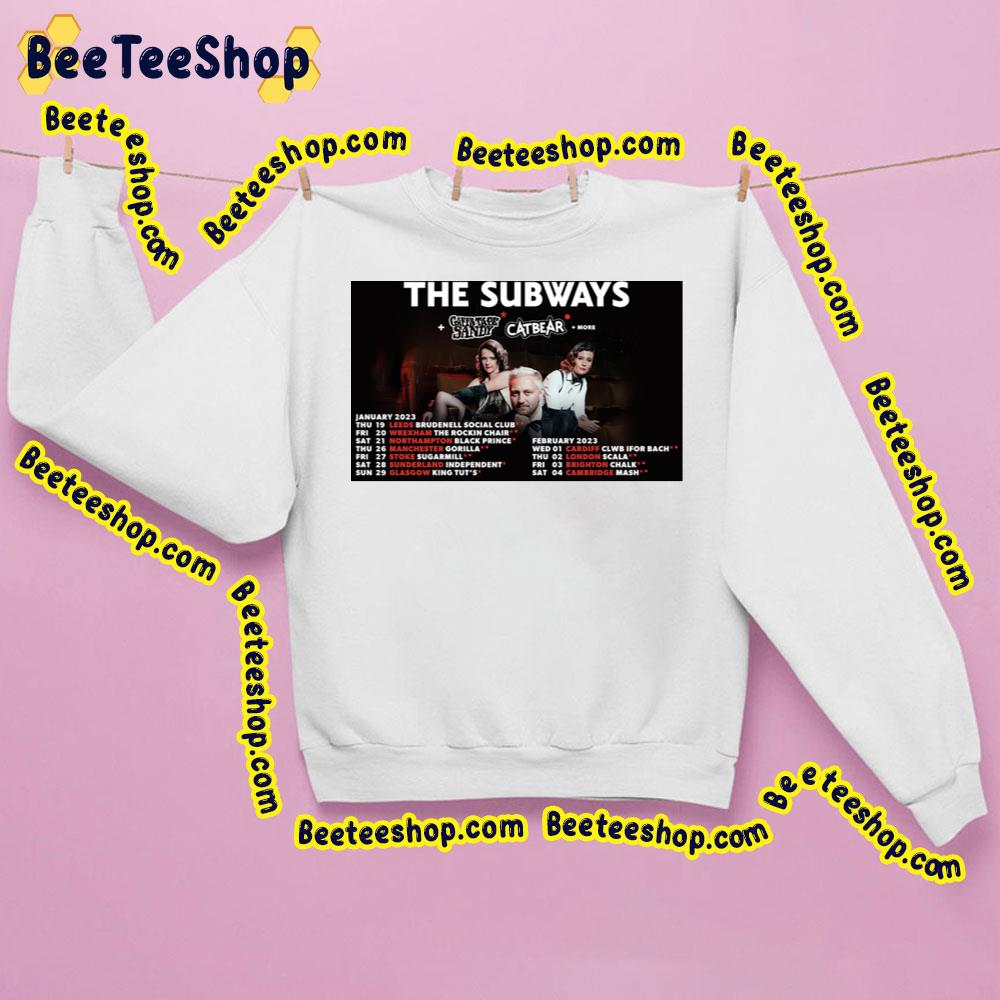 2023 Tour The Subways Trending Unisex Sweatshirt