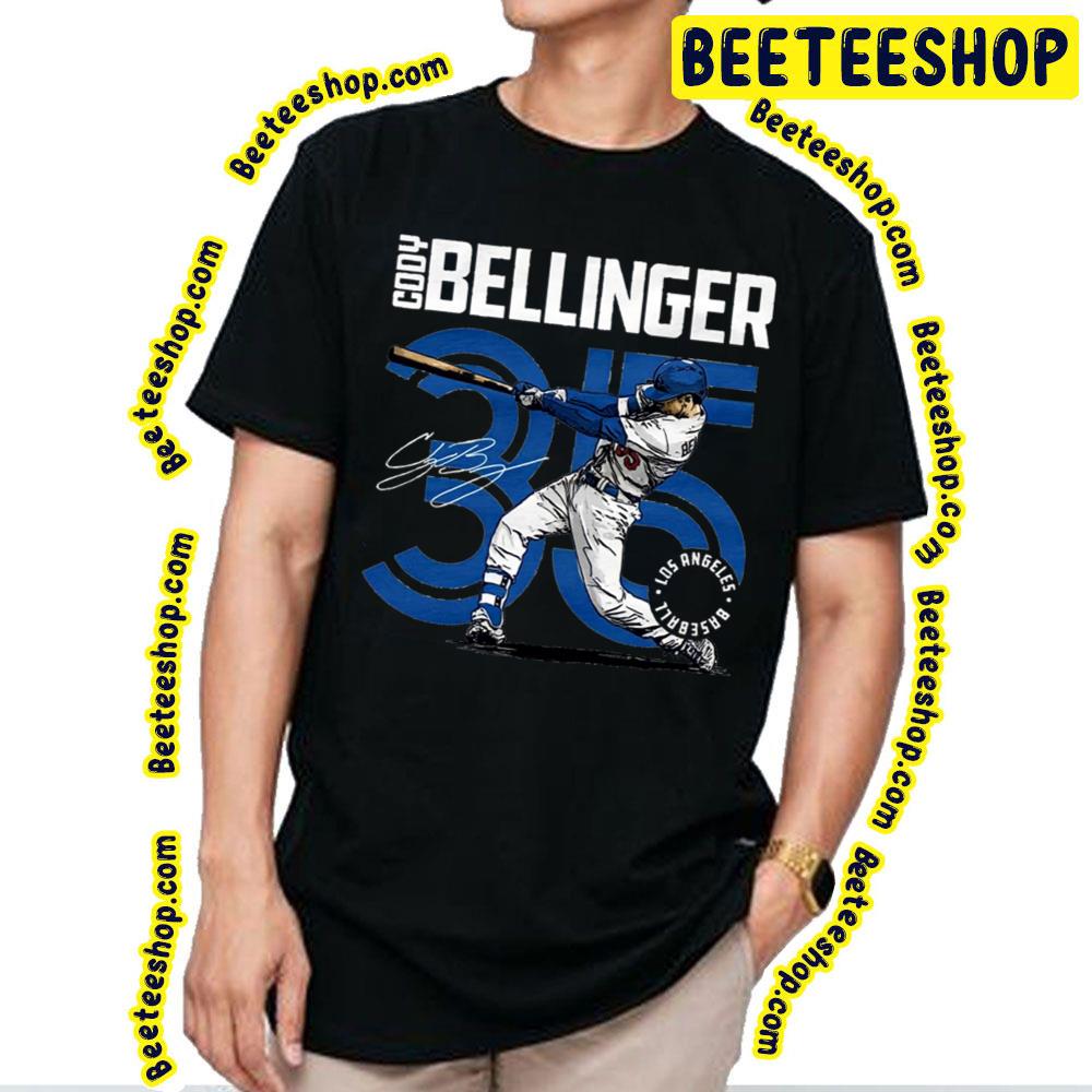 35 Funny Logo Of Cody Bellinger Graphic Design Baseball Trending Unisex T-Shirt