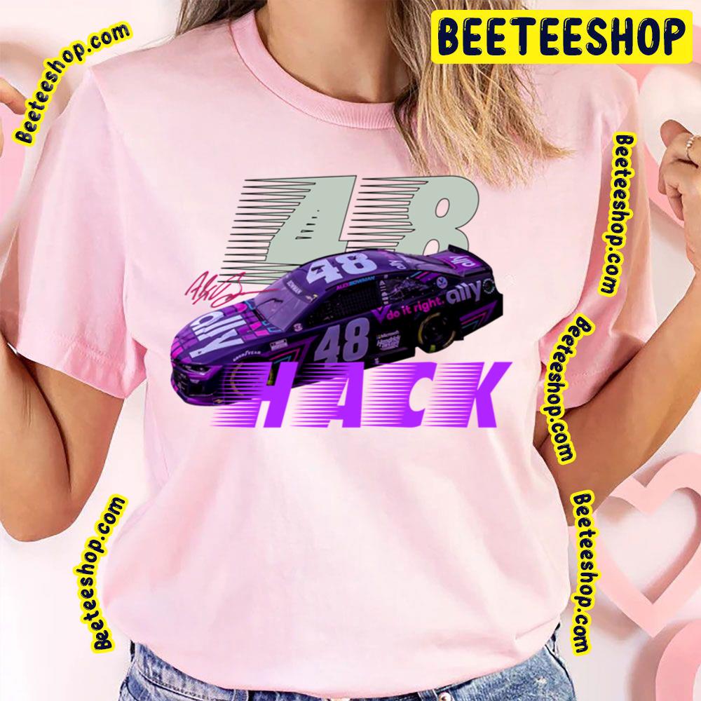 48 Alex Bowman Racing Hack Racing Car Vintage Art Trending Unisex T-Shirt